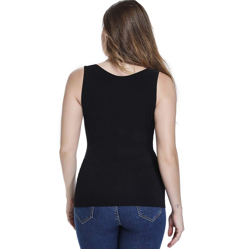 JOYSHAPER Women's Cami Shaper with Built in Bra Tummy Control Camisole Tank Top Underskirts Shapewear Body Shaper - Image 4